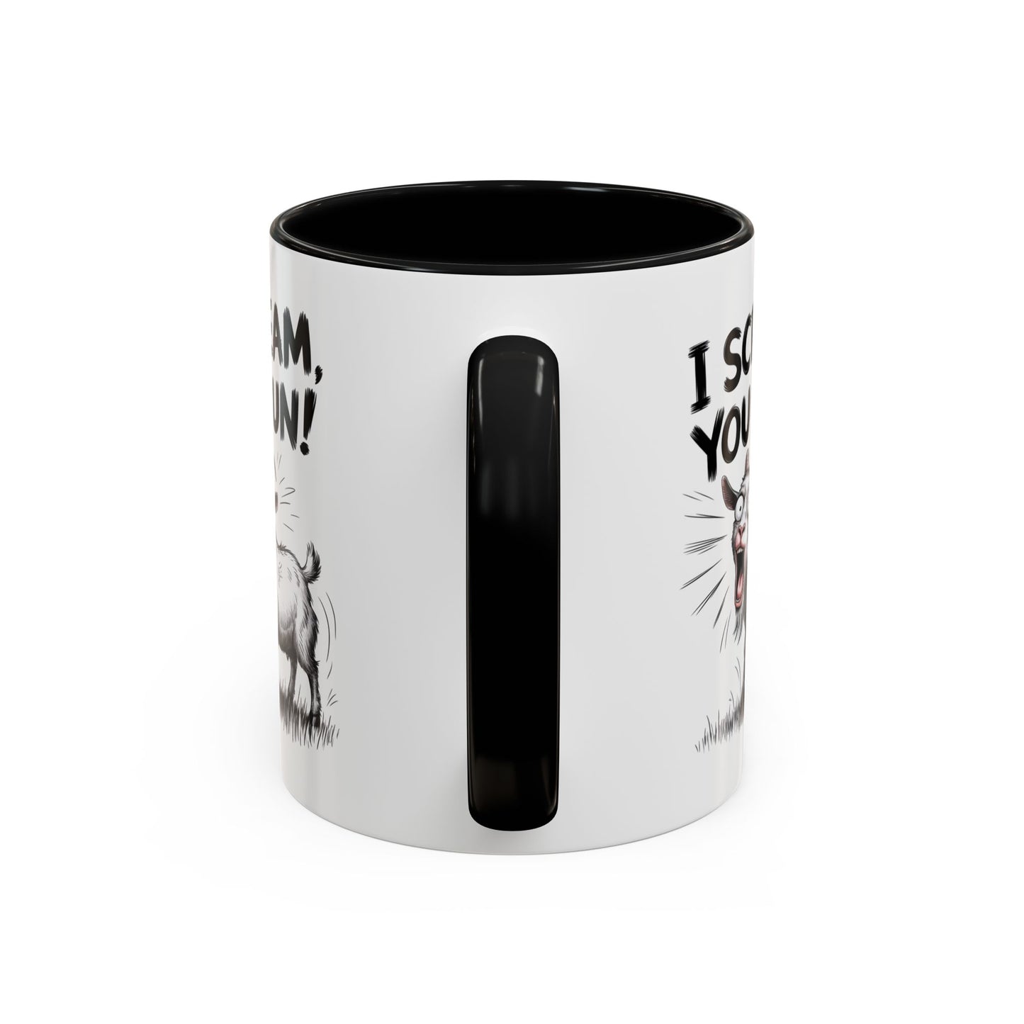 Humor Mug - I Scream, You Run