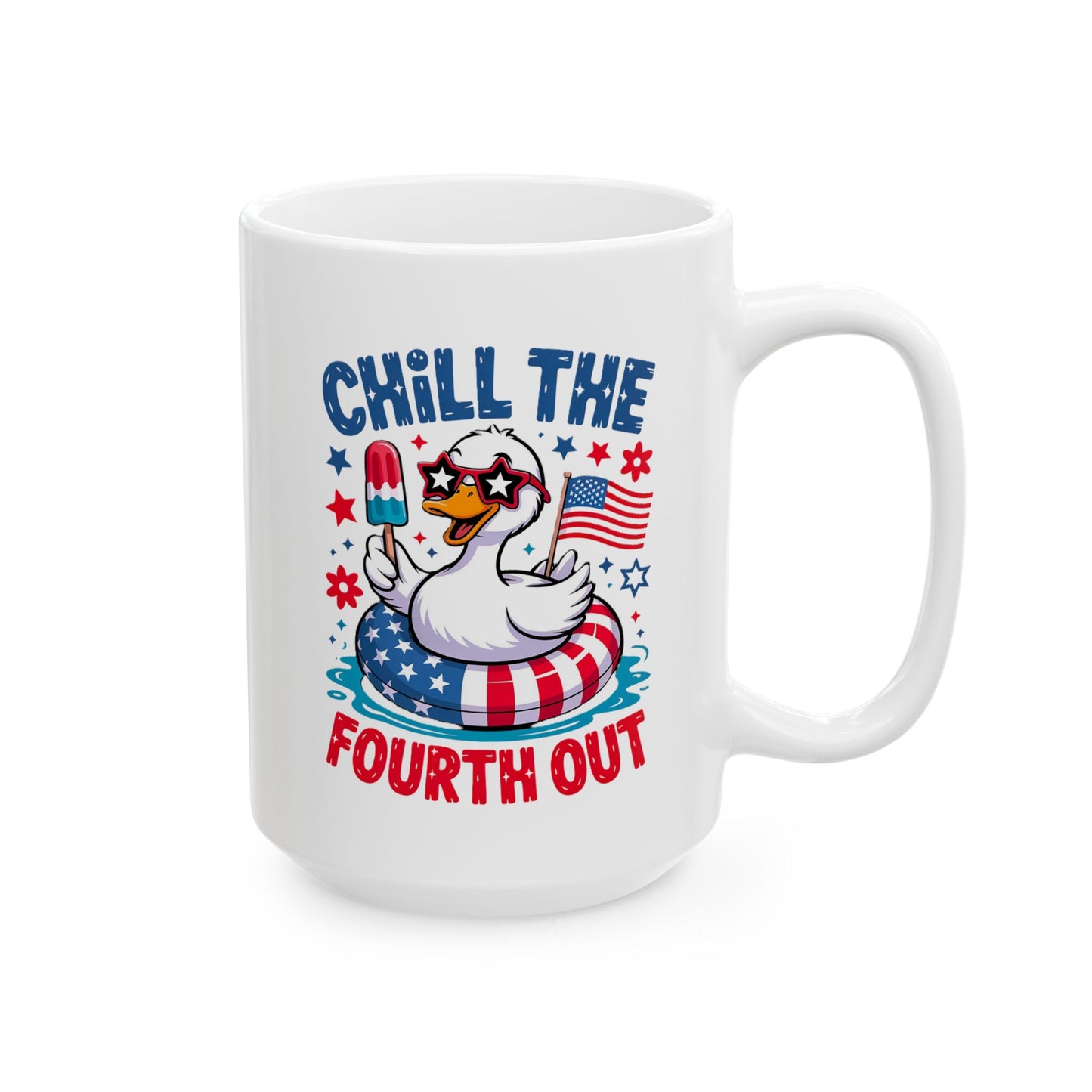 4th of July Mug - Chill the Fourth Out