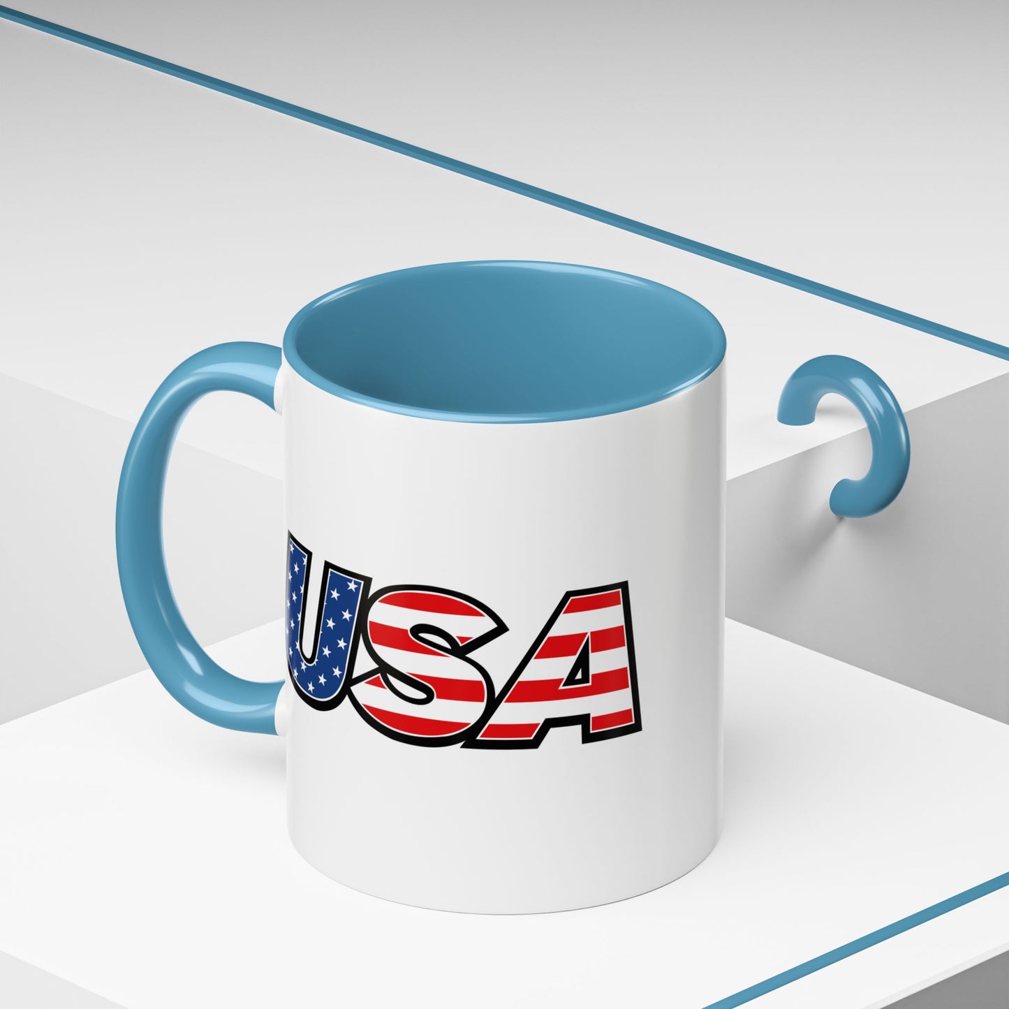 4th of July Mug - USA Flag