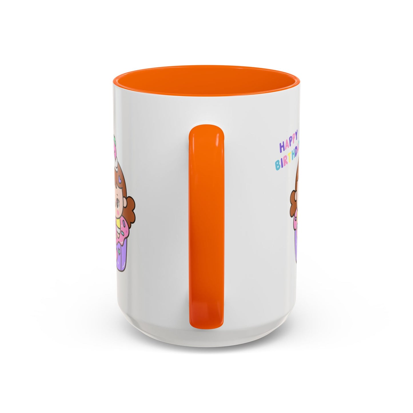 Birthday Mug - Cute Girl Cupcake