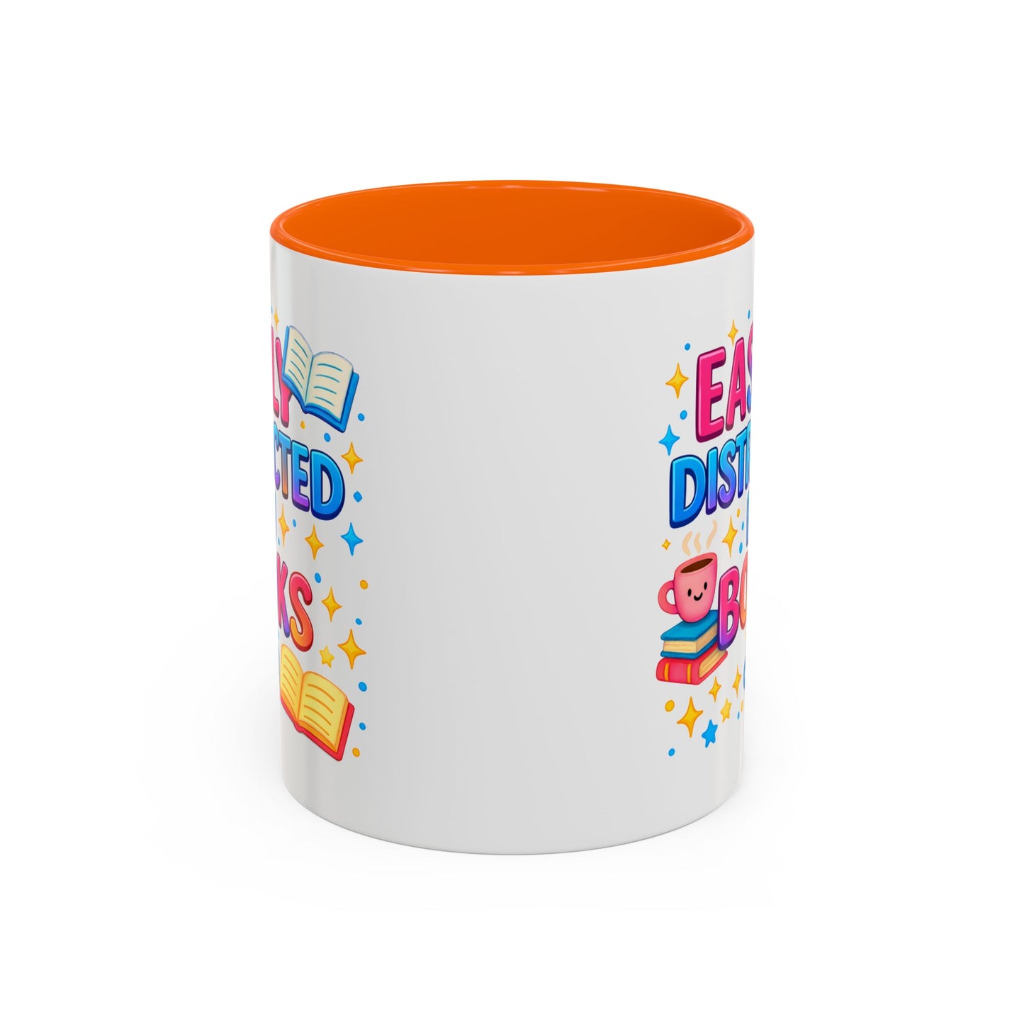 Humor Mug - Easily Distracted By Books