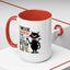 Humor Mug - I Work Hard So My Cat