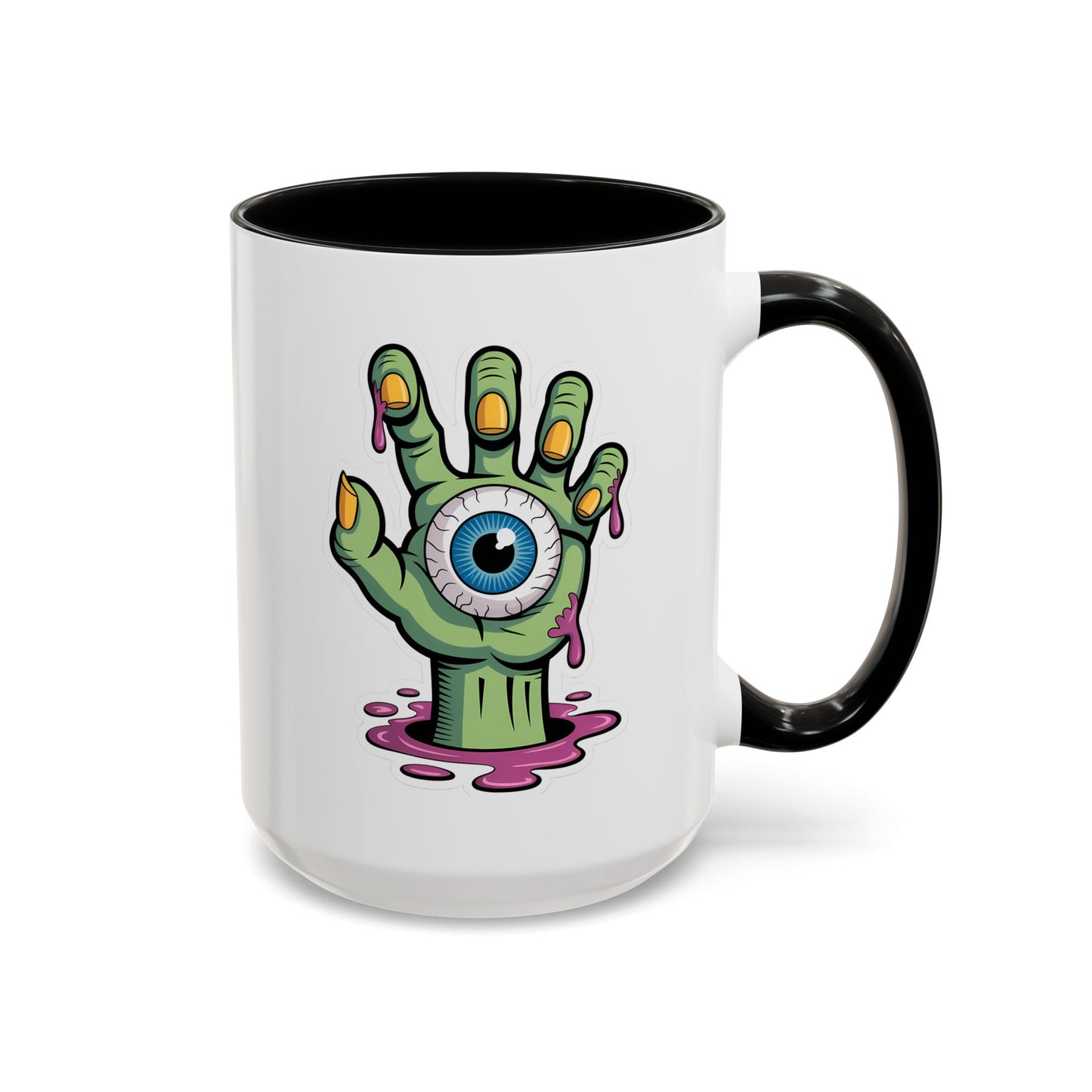 Halloween Mug - Eye Ball Hand