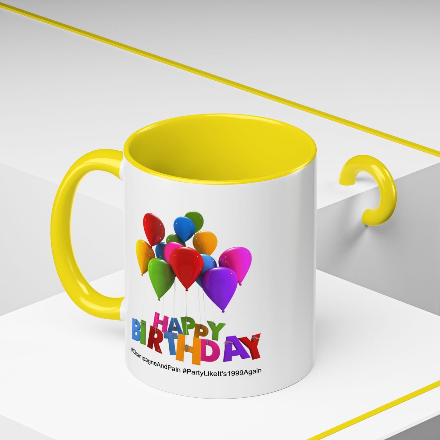 Birthday Mug- Champagne And Pain