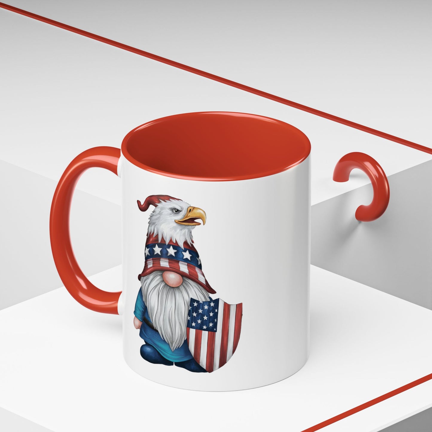 4th of July Mug - American Gnome 17