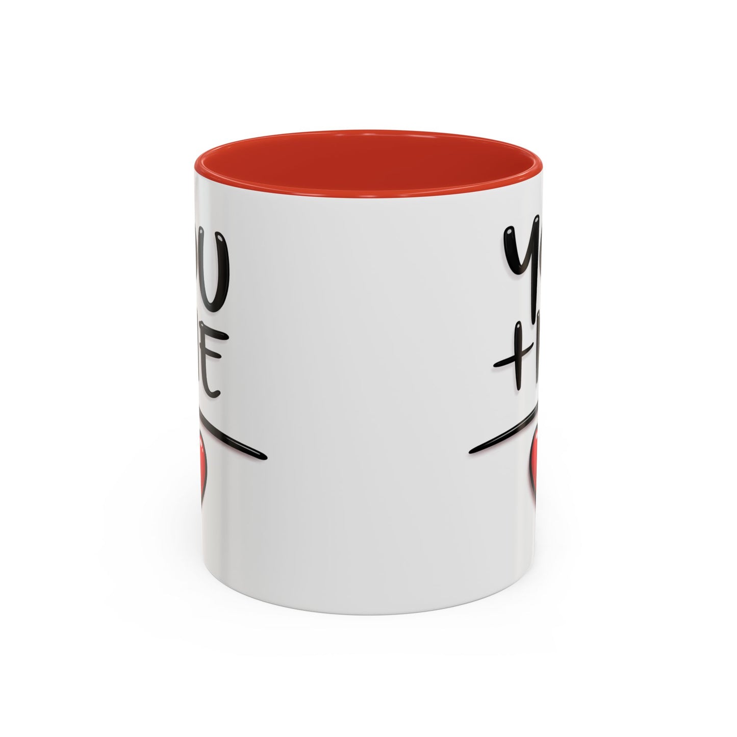 Anniversary Mug - You and Me Red Heart