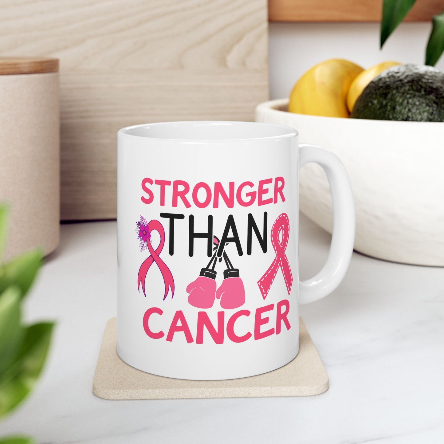 Support Mug - Stronger Than Cancer