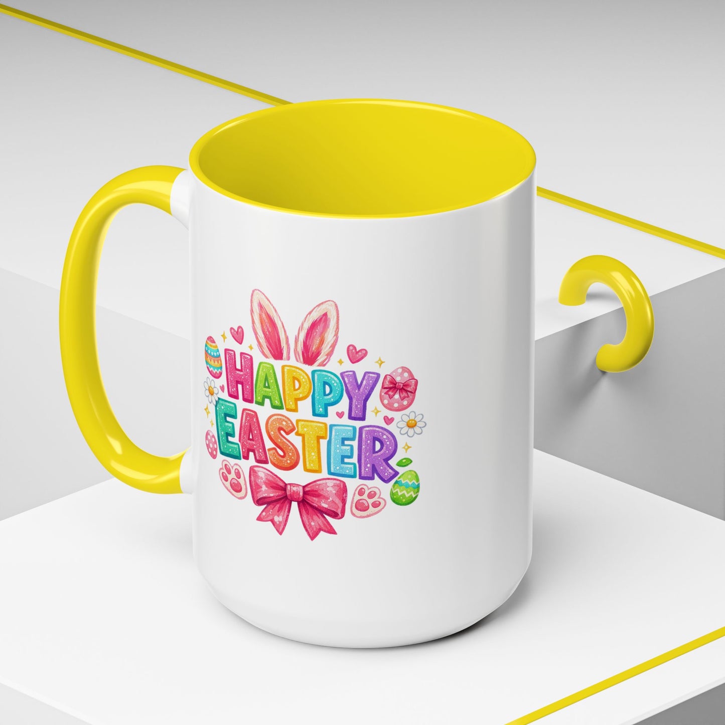 Easter Mug - Bunny Bow