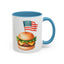 4th of July - Burger Flag