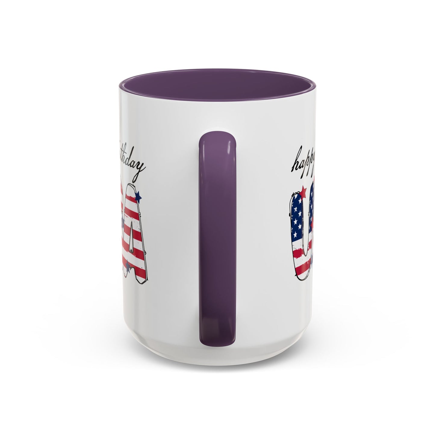 4th of July Mug - Happy Birthday USA
