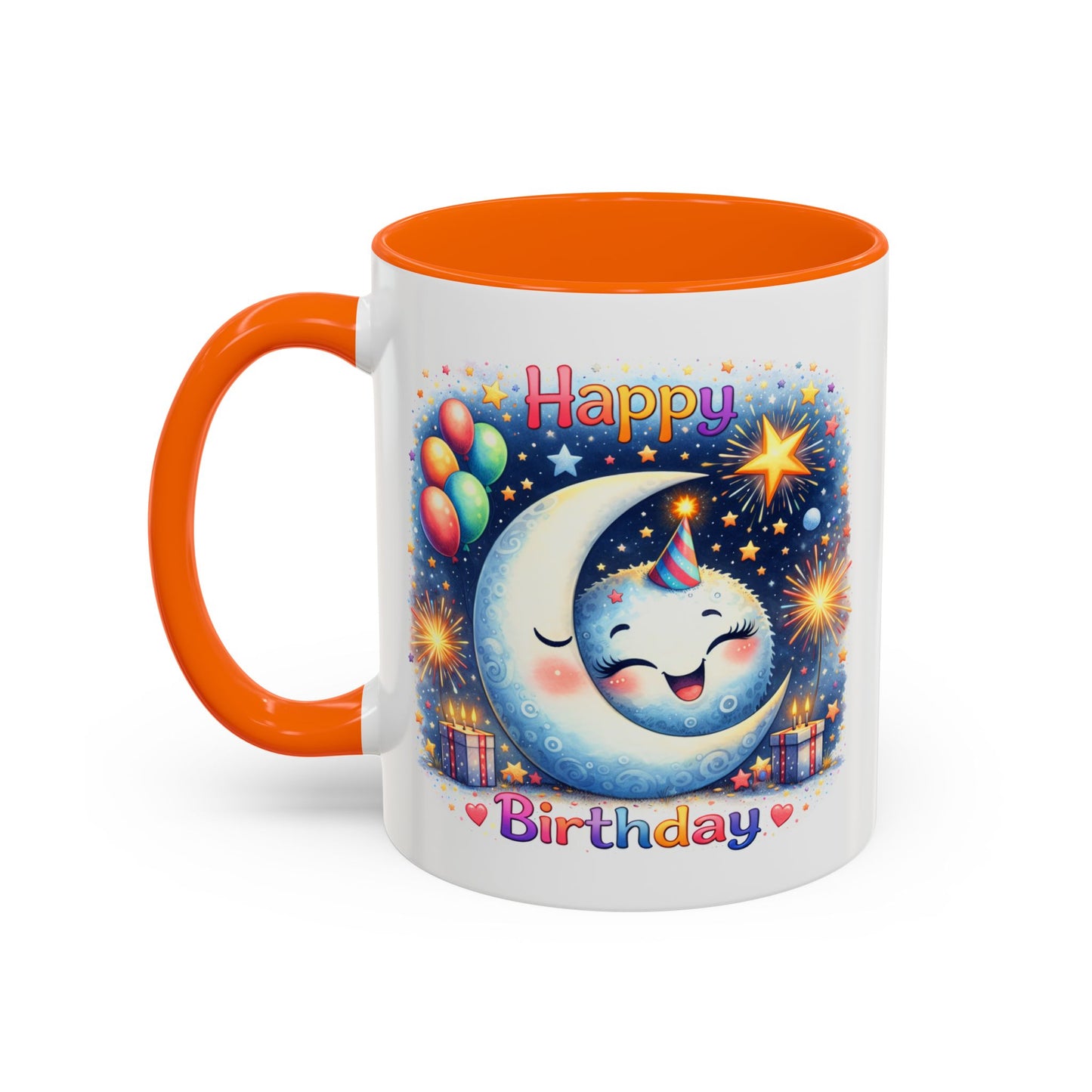 Birthday Mug - Moon and Stars
