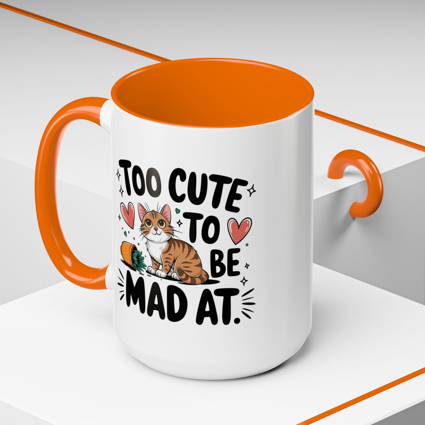 Animal Mug - Too Cute To Be Mad At