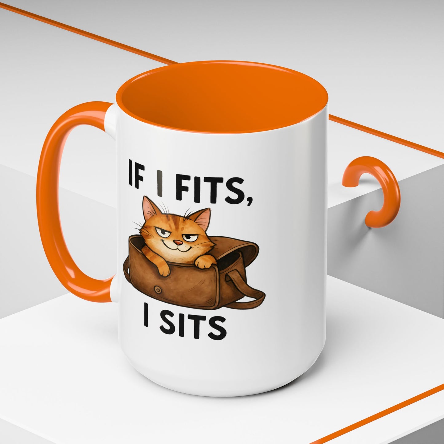 Animal Mug - If I Fits I Sits