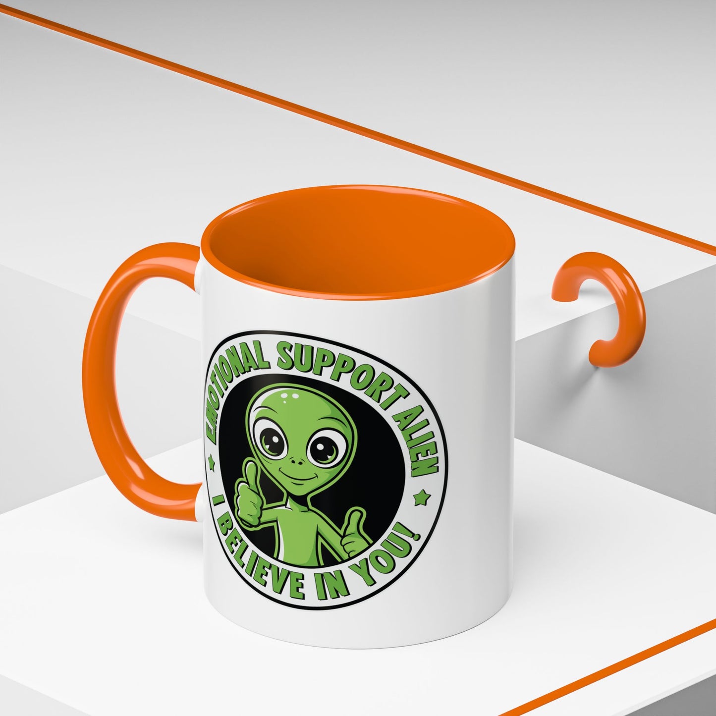 Alien Mug - Emotional Support Alien