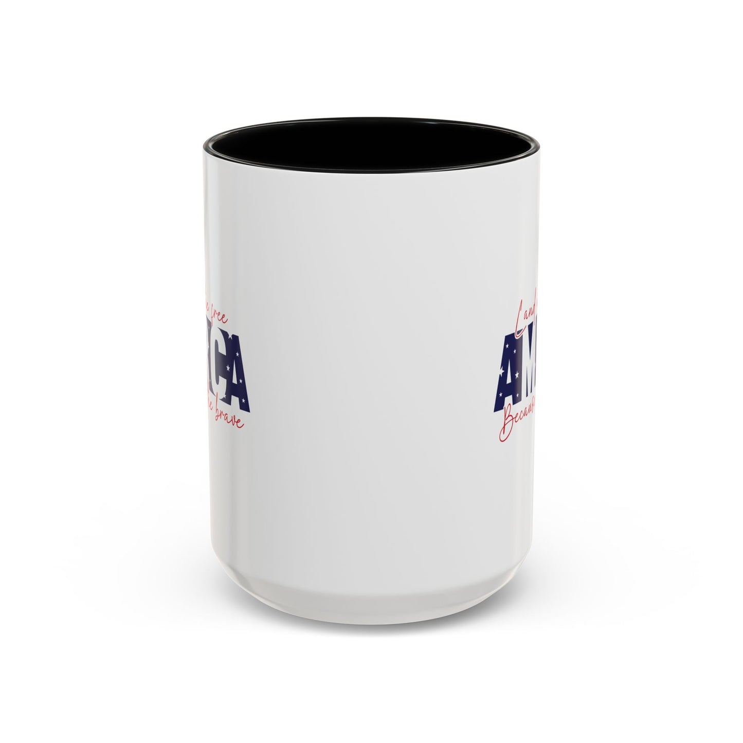 4th of July Mug - American Land of the Free Stars