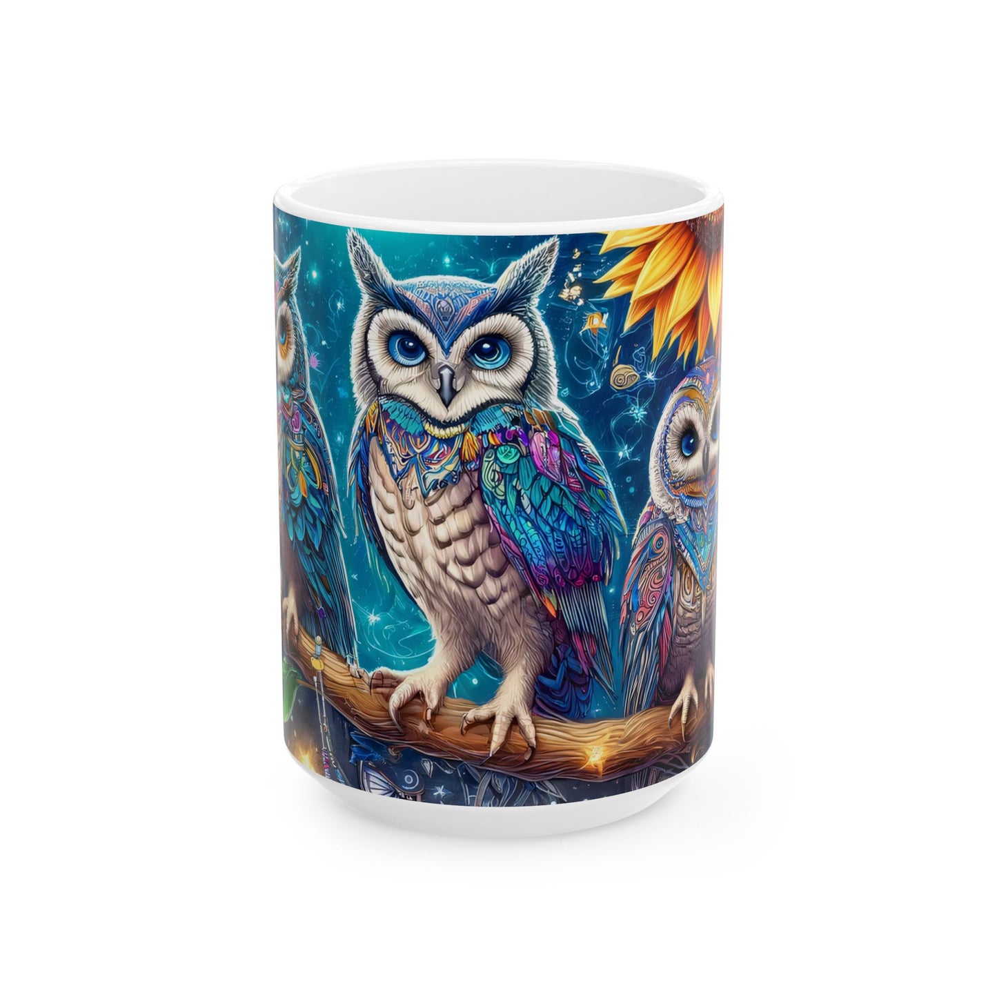Artistic Mug - Majestic Owls