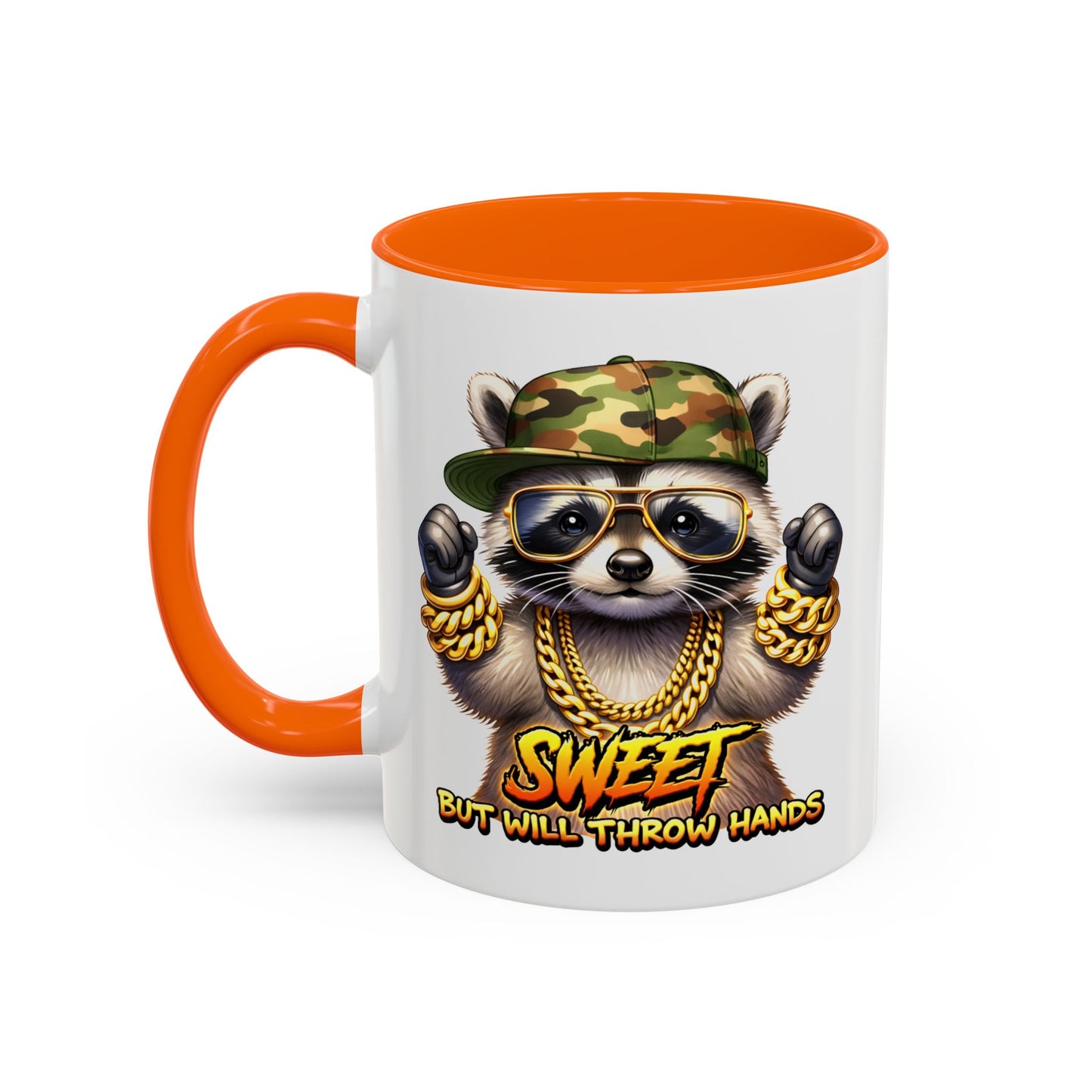 Humor Mug - Sweet But Will Throw Hands