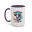 Alien Mug - Multicoloured Cow