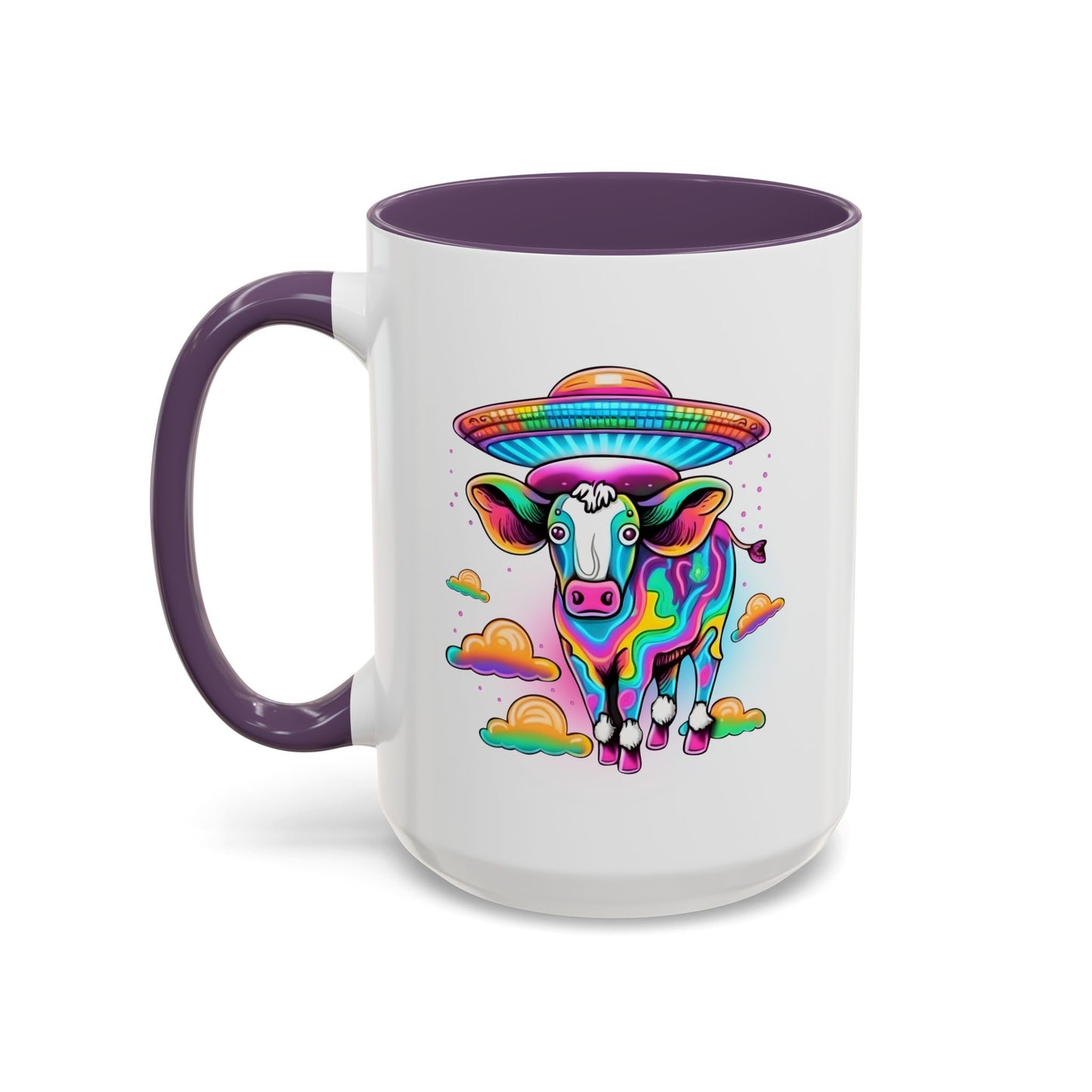 Alien Mug - Multicoloured Cow