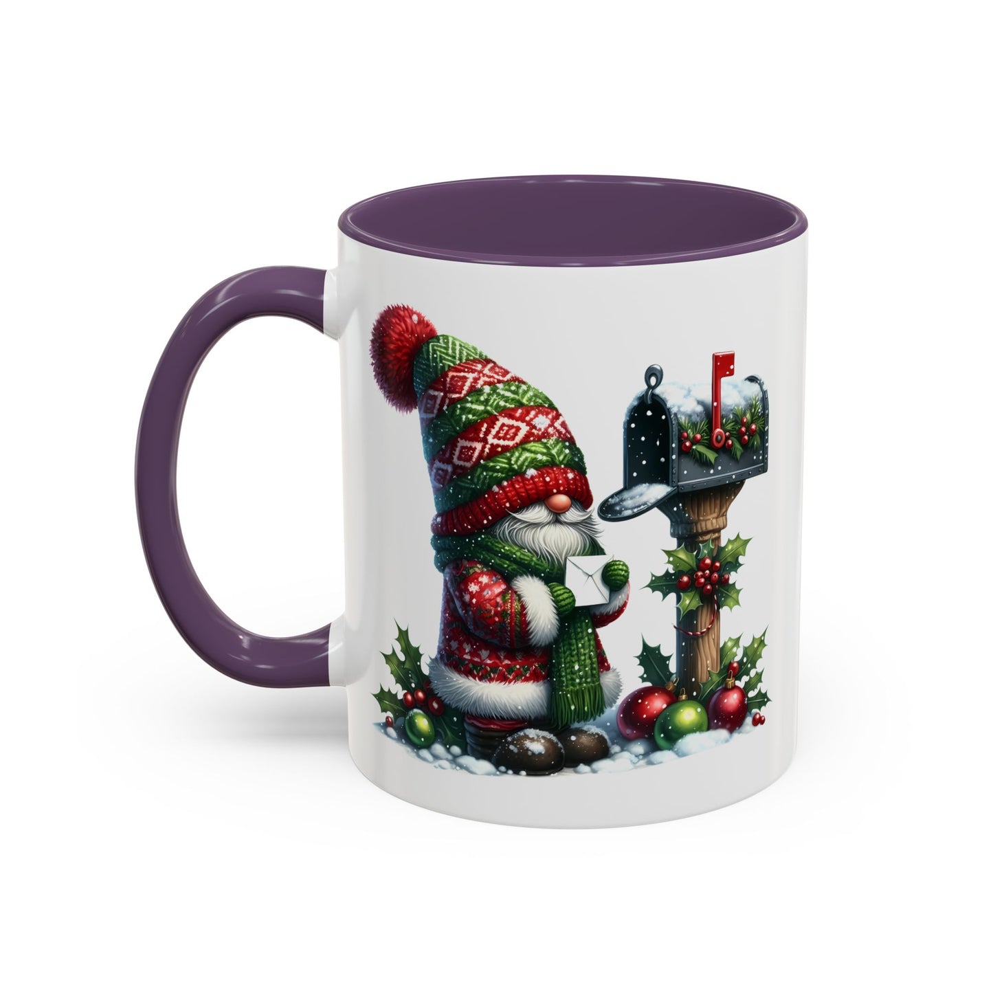 Christmas Mug - Gnome and Mail