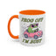 Humor Mug - Frog Off I'm Busy