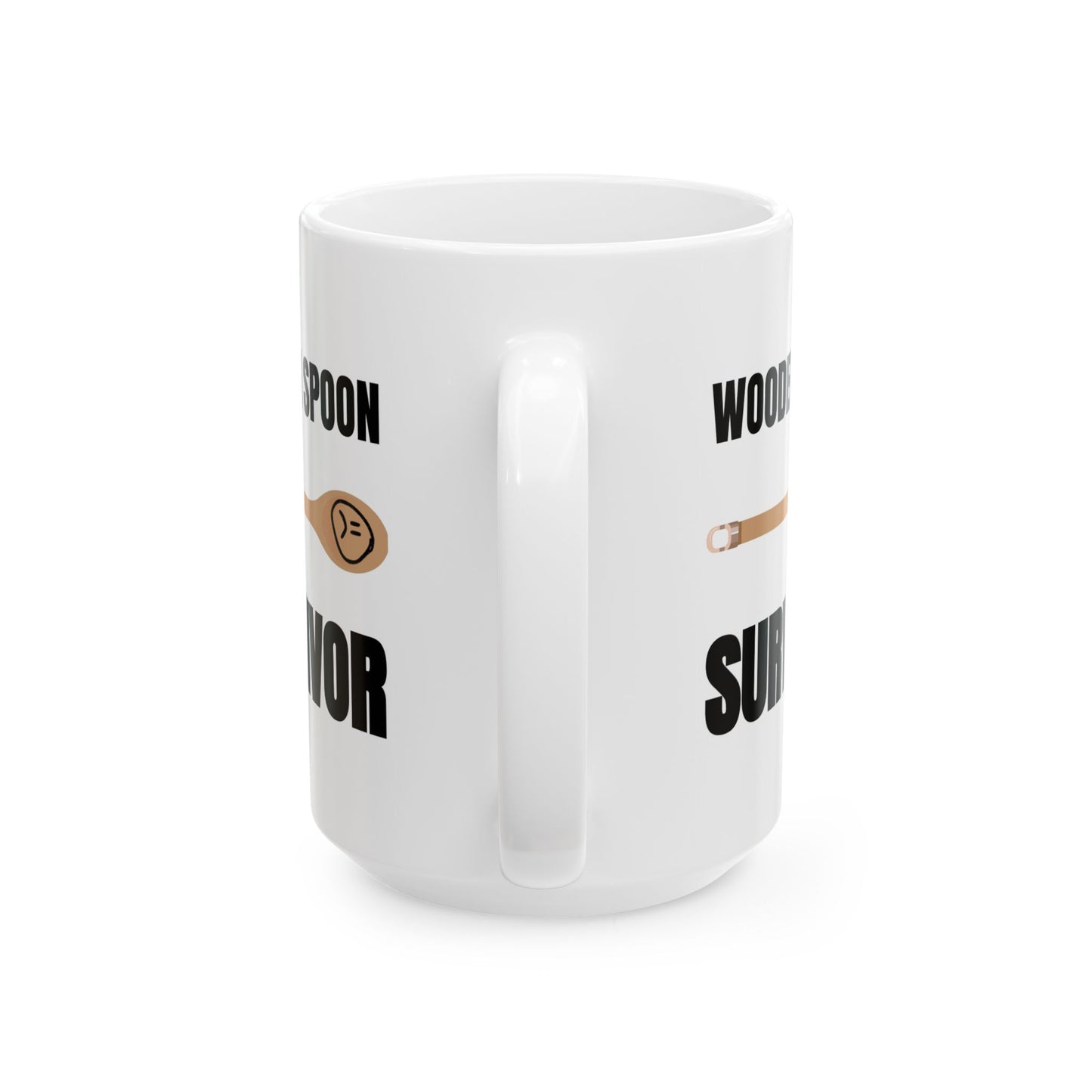 Humor Mug - Wooden Spoon Survivor