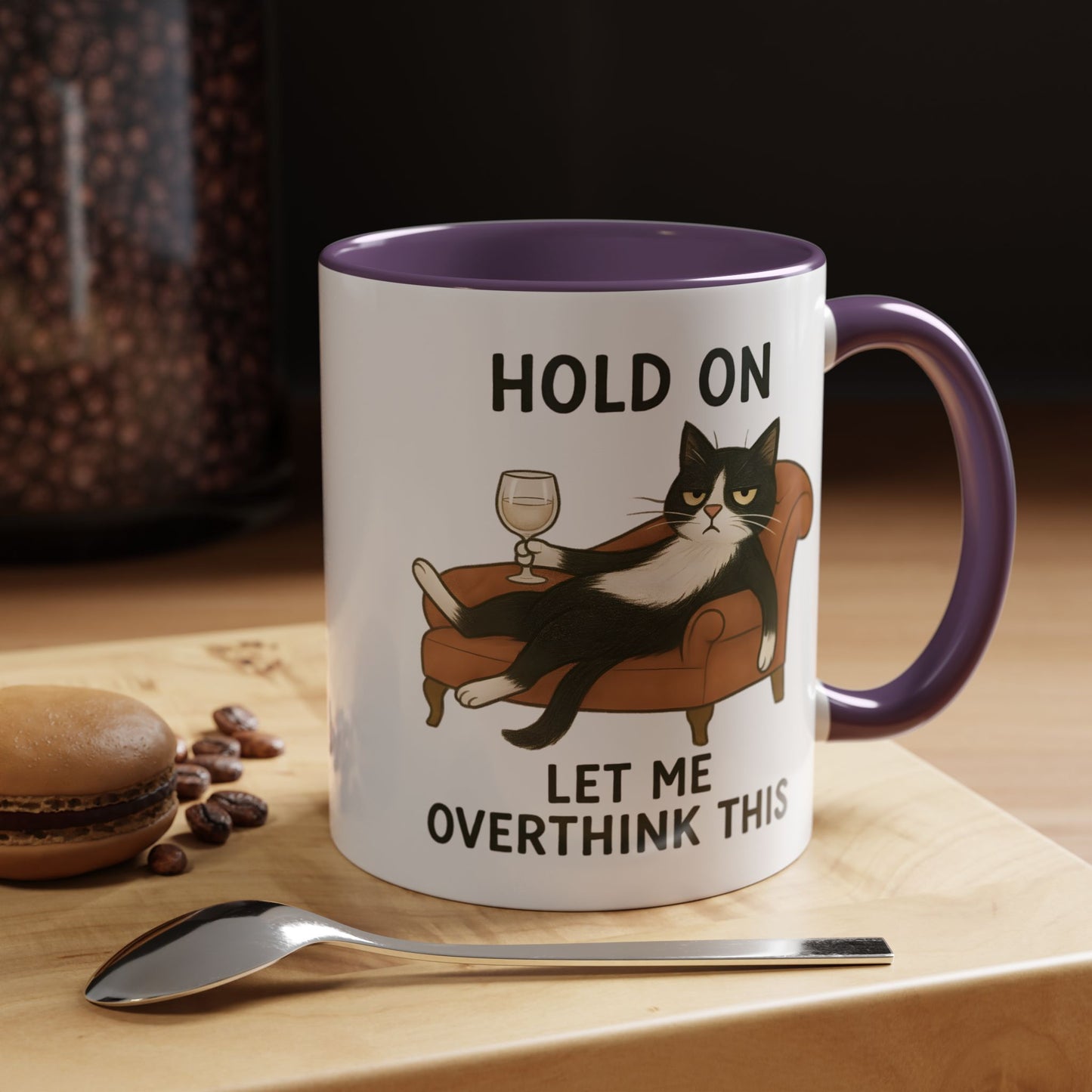 Animal Mug - Hold On Let Me Overthink This