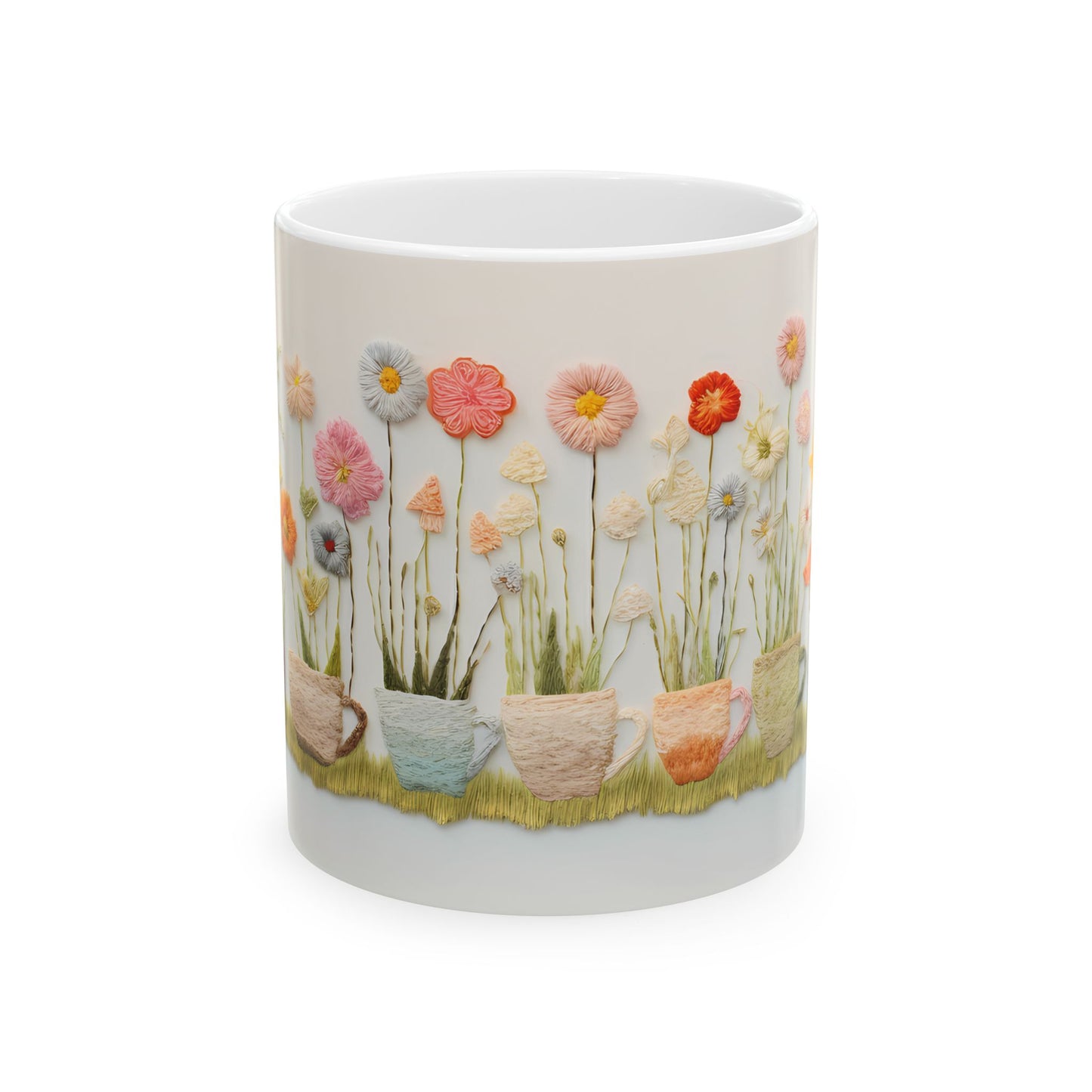 Artistic Mug - Felted Tea Cups 2