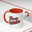Christmas Mug - Merry Christmas Red & Black Baseball Text