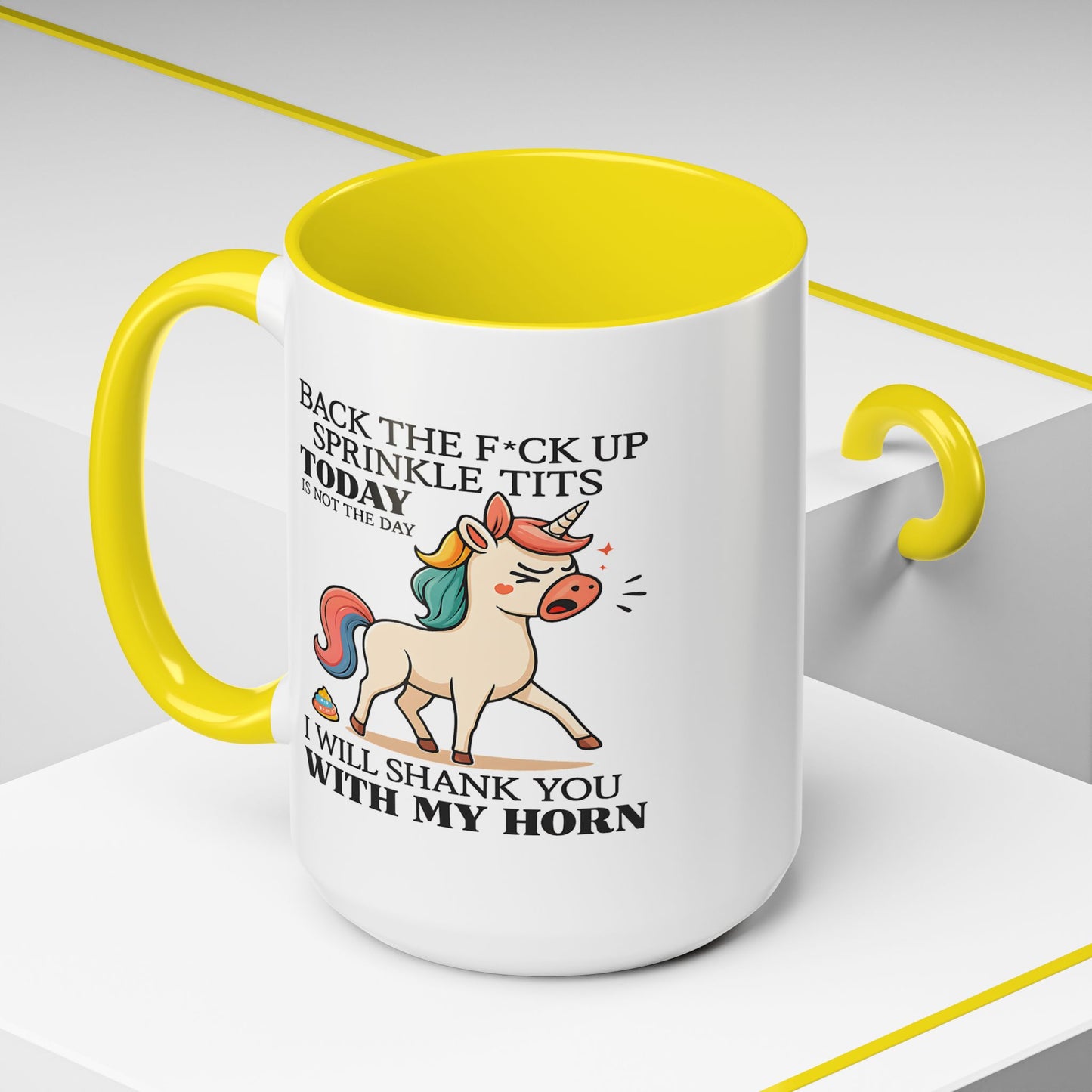 Adult Mug - Back The F*ck Up Sprinkle Tits