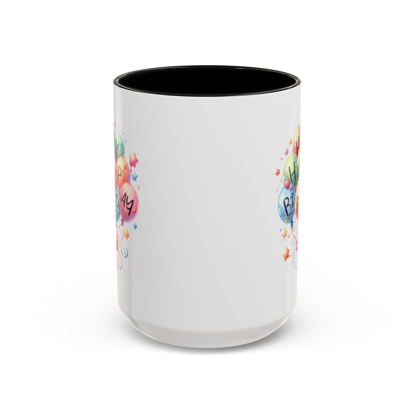 Birthday Mug - Happy Birthday Balloons
