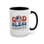 4th of July Mug - God Bless America