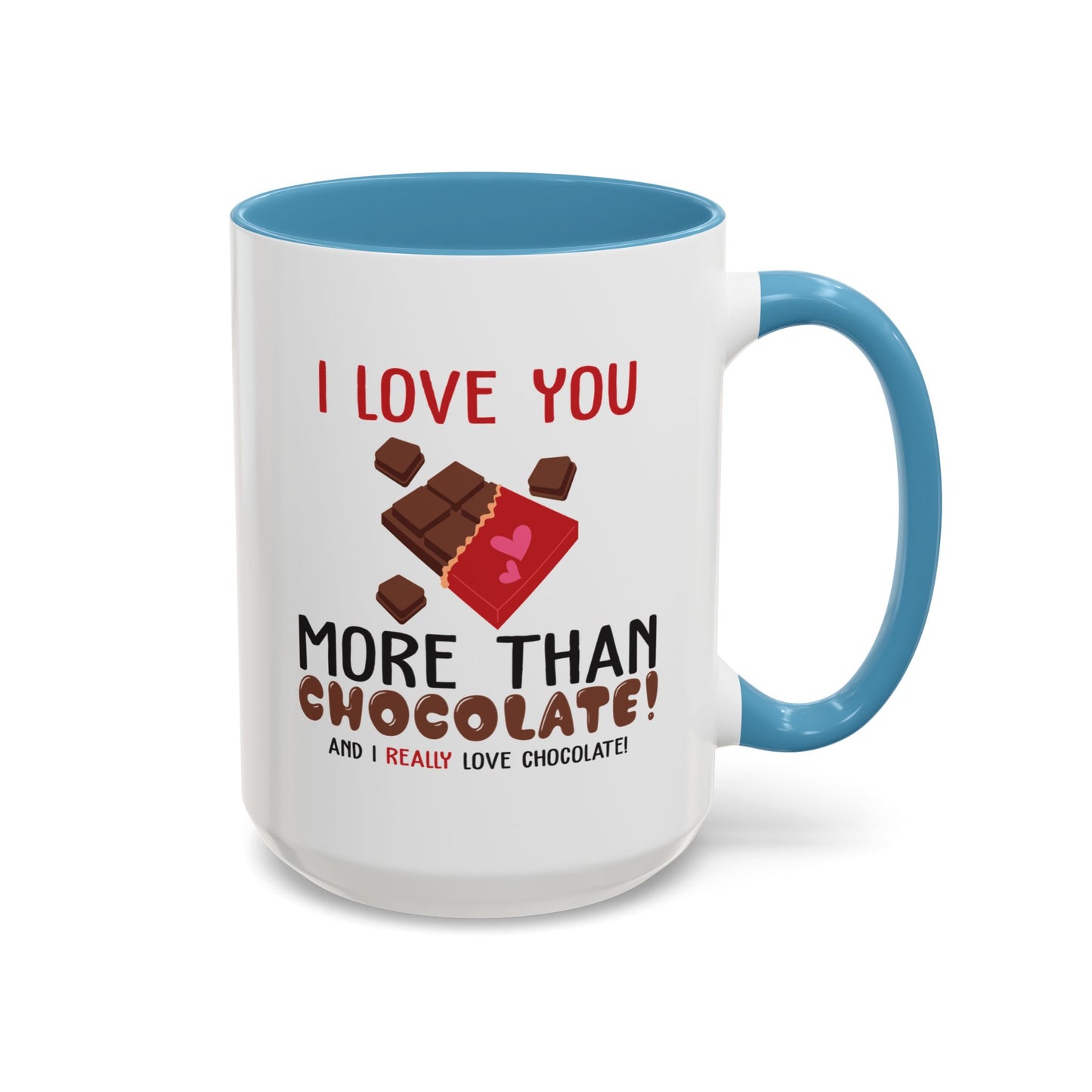 Anniversary Mug - I Love You More Than Chocolate