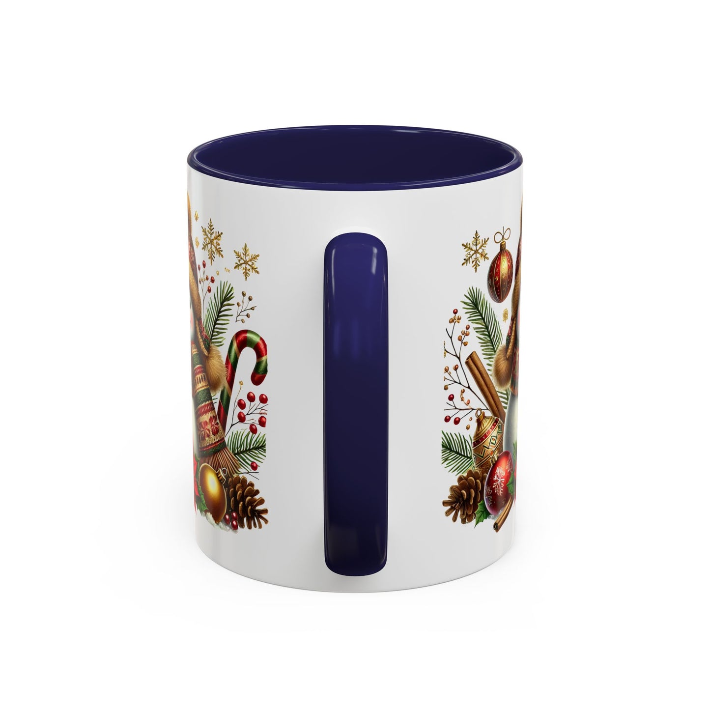 Christmas Mug - Gold Snowman