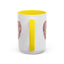 Mother's Day Mug - Love You Mom Retro Heart