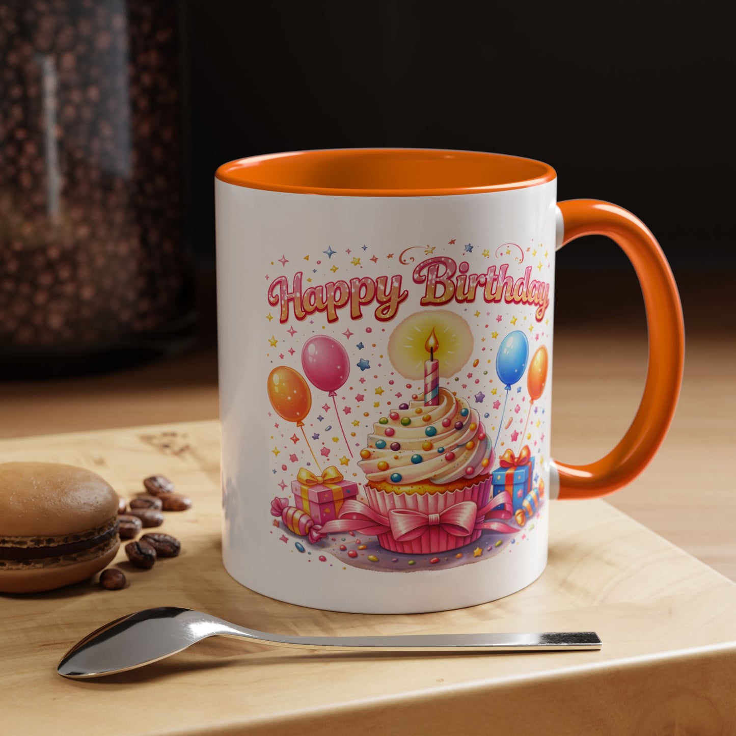 Birthday Mug - Cupcake Candle