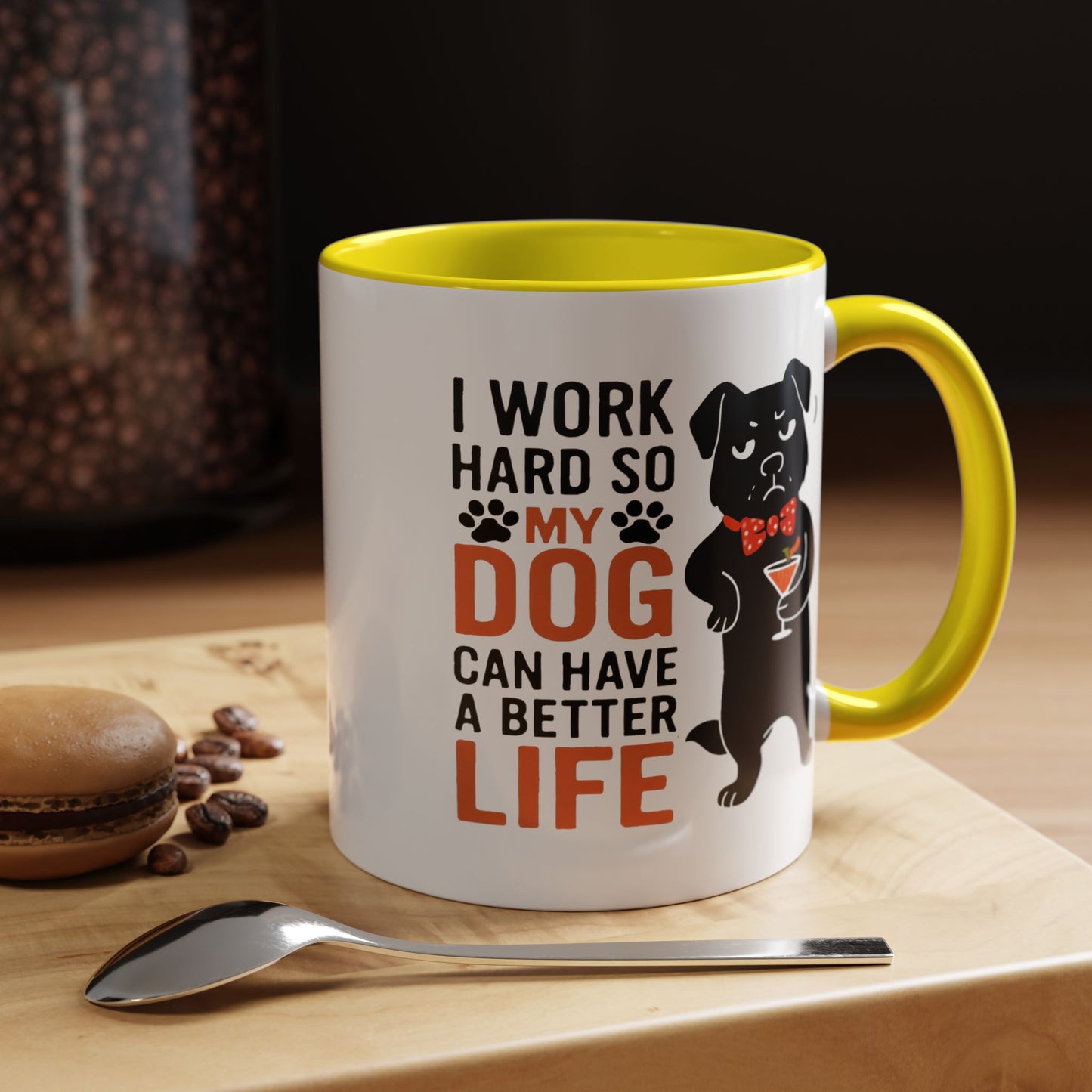 Animal Mug - I Work Hard So My Dog