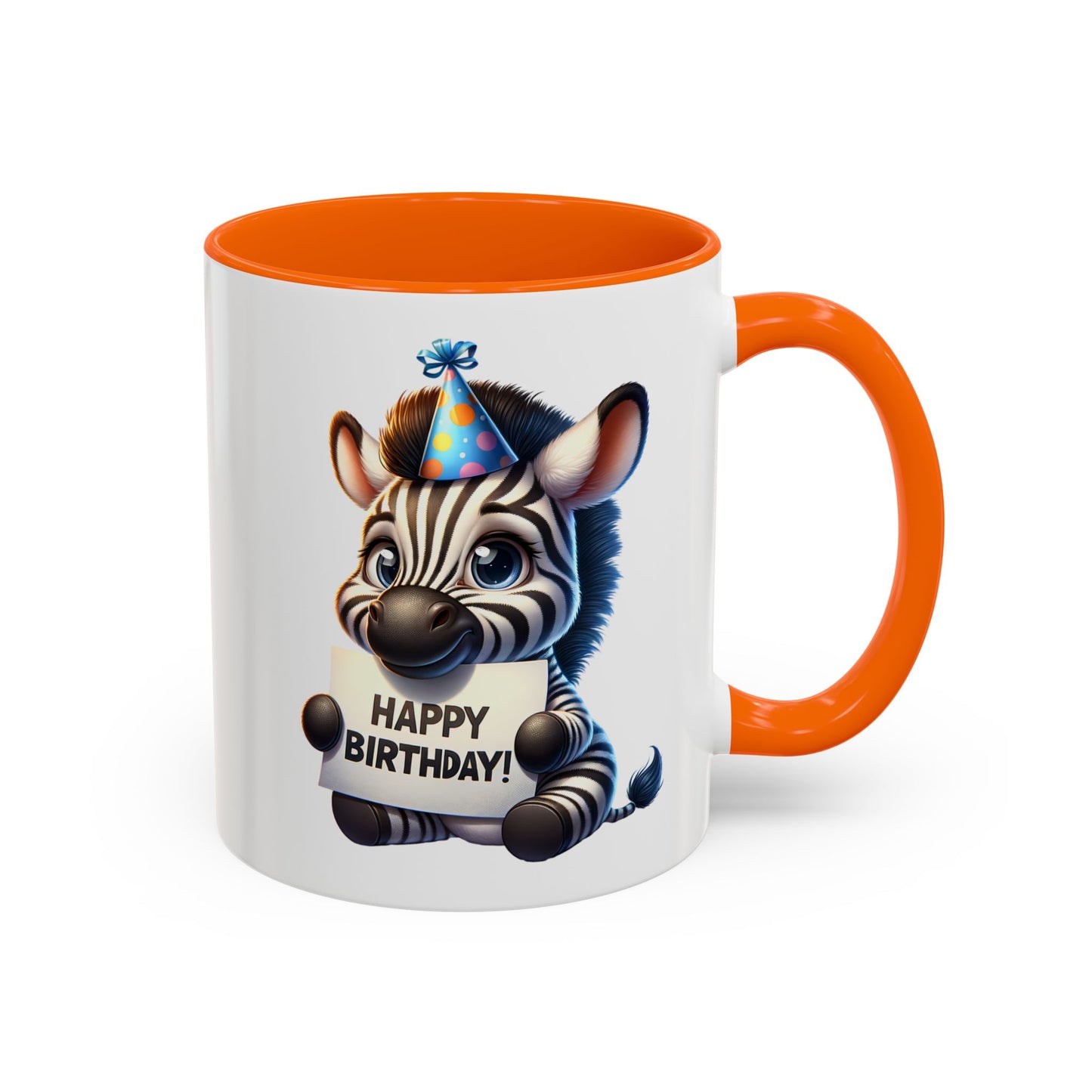 Birthday Mug - Zebra Clipart