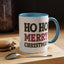 Christmas Mug - Ho Ho Ho Merry Christmas Red & Green Text 4