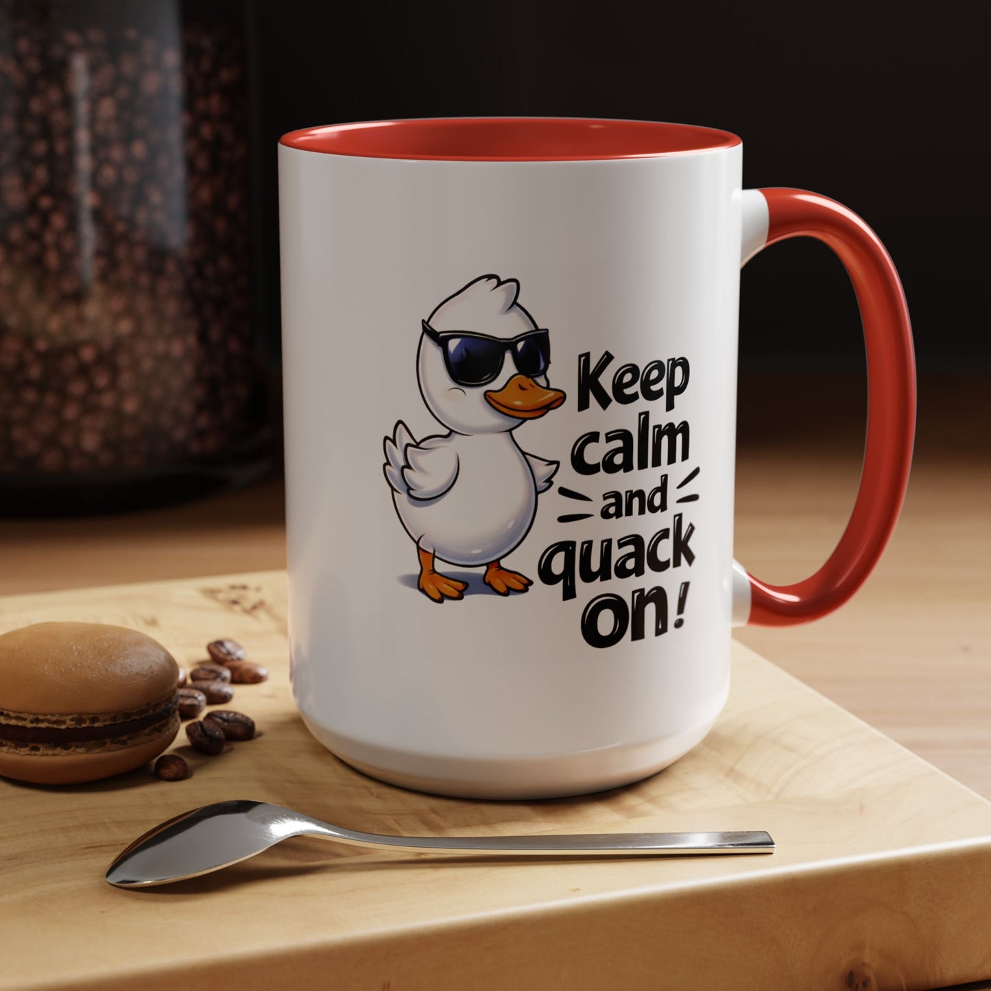 Wellness Mug - Keep Calm And Quack On