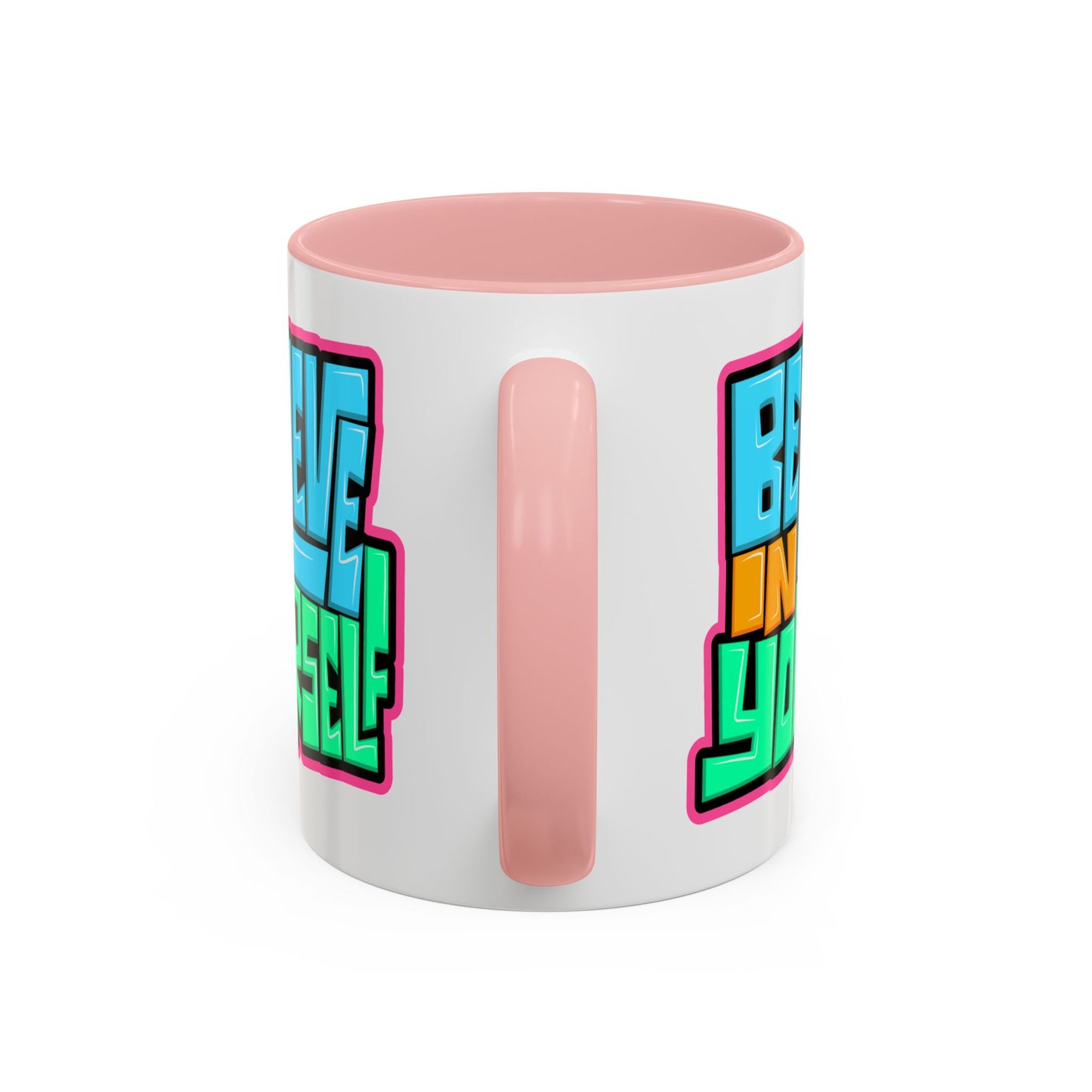 Motivation Mug - Believe In Yourself Graffiti