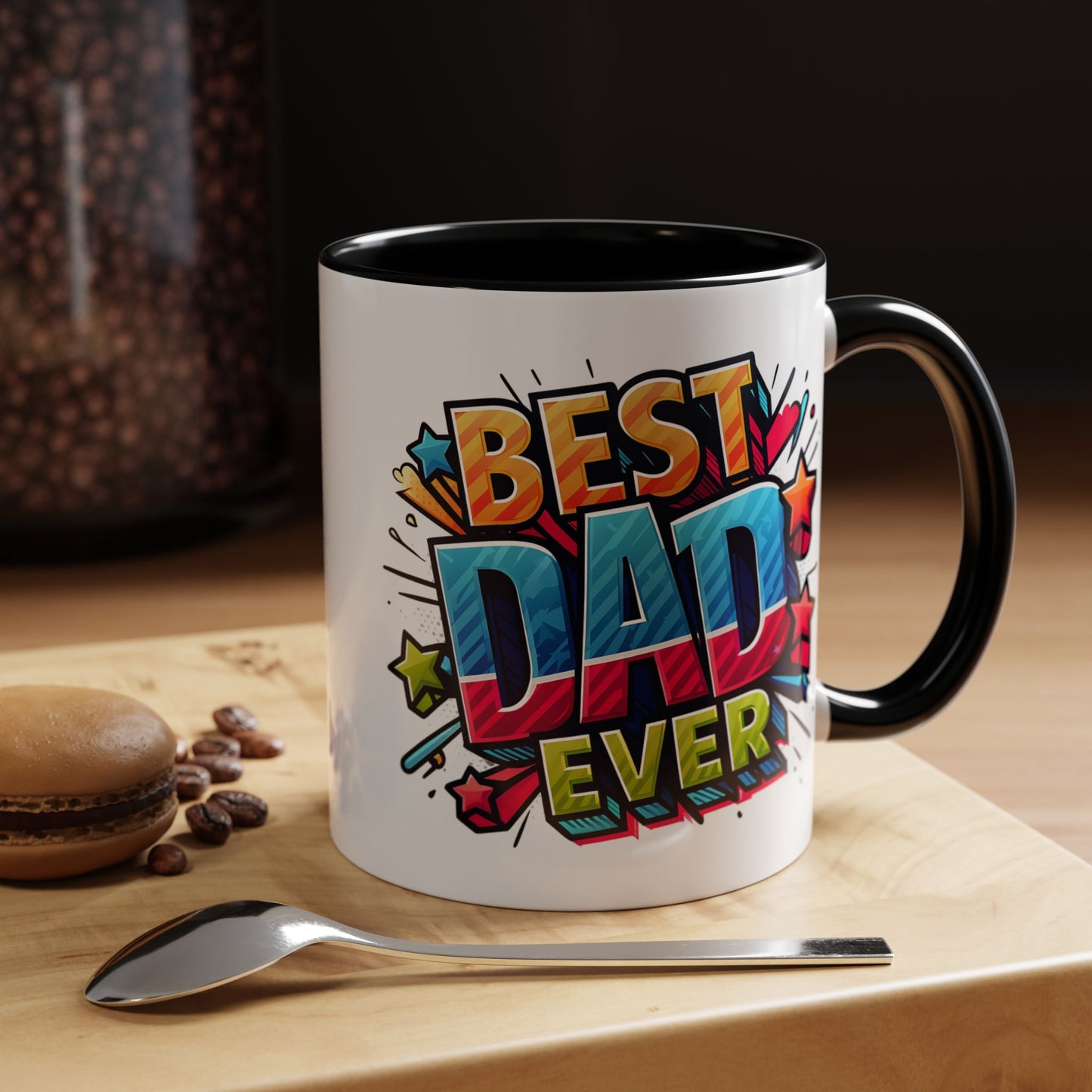 Father's Day Mug - Best Dad Ever Comic