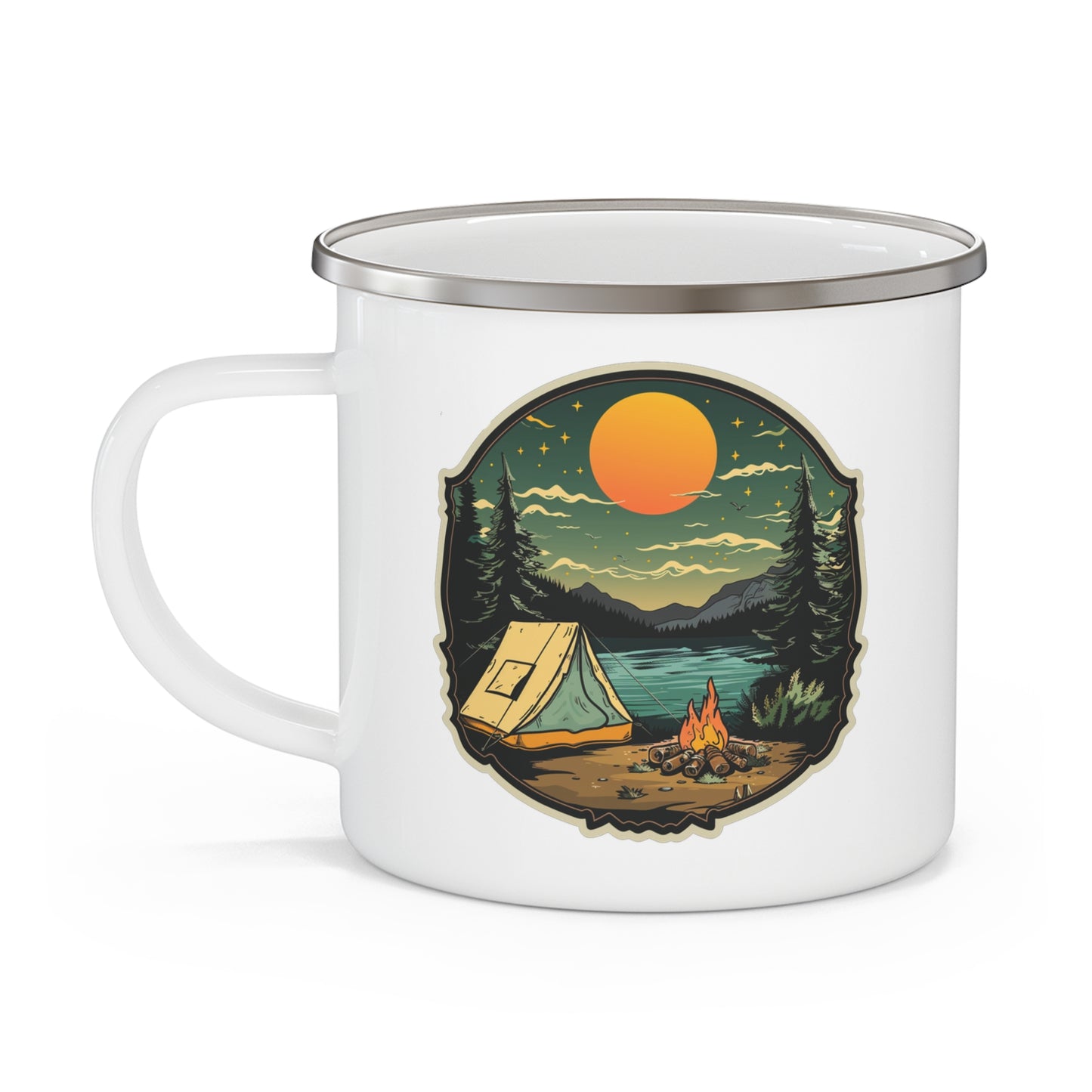 Adventure Mug - Camping Landscape 16