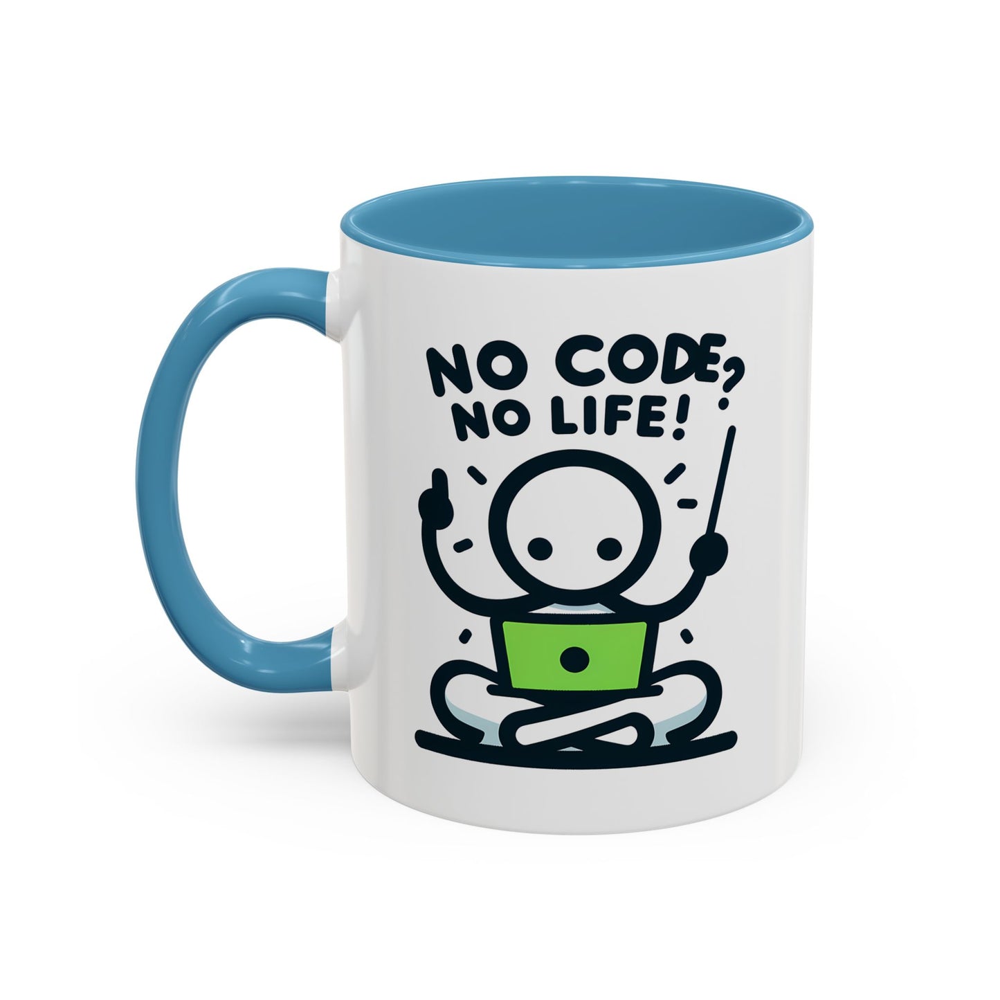 Humor Mug - No Code No Life