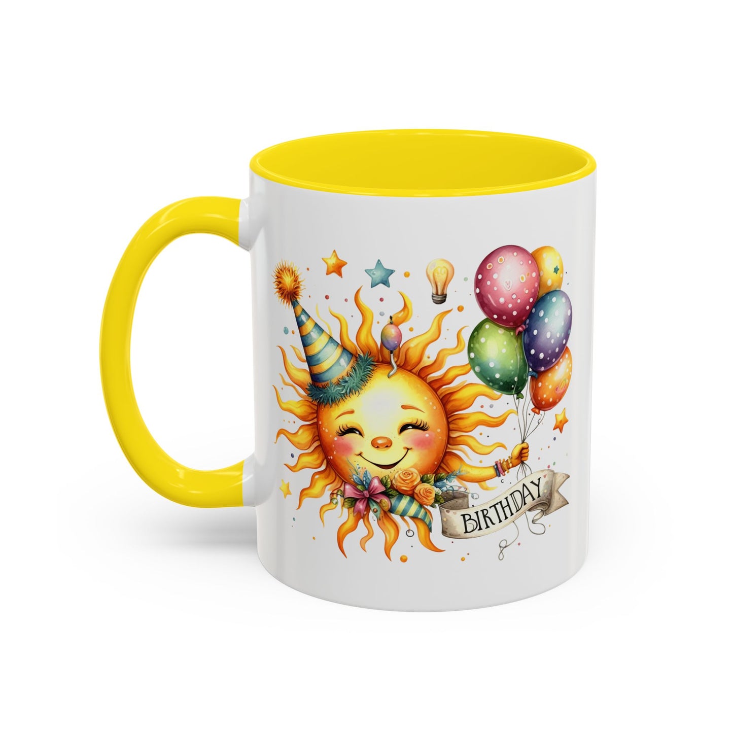 Birthday Mug - Happy Birthday Sun