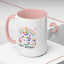 Birthday Mug -  Unicorn With Cakes