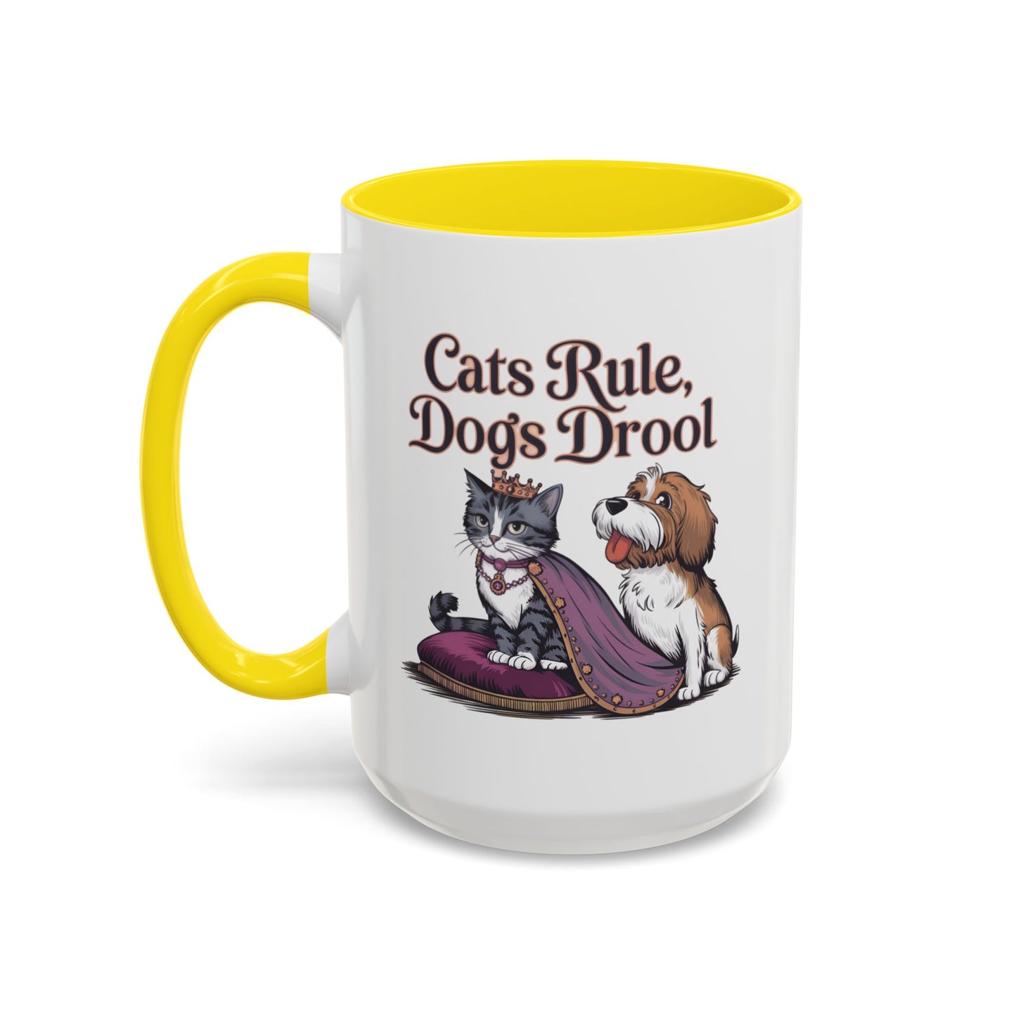 Animal Mug - Cats Rule Dogs Drool