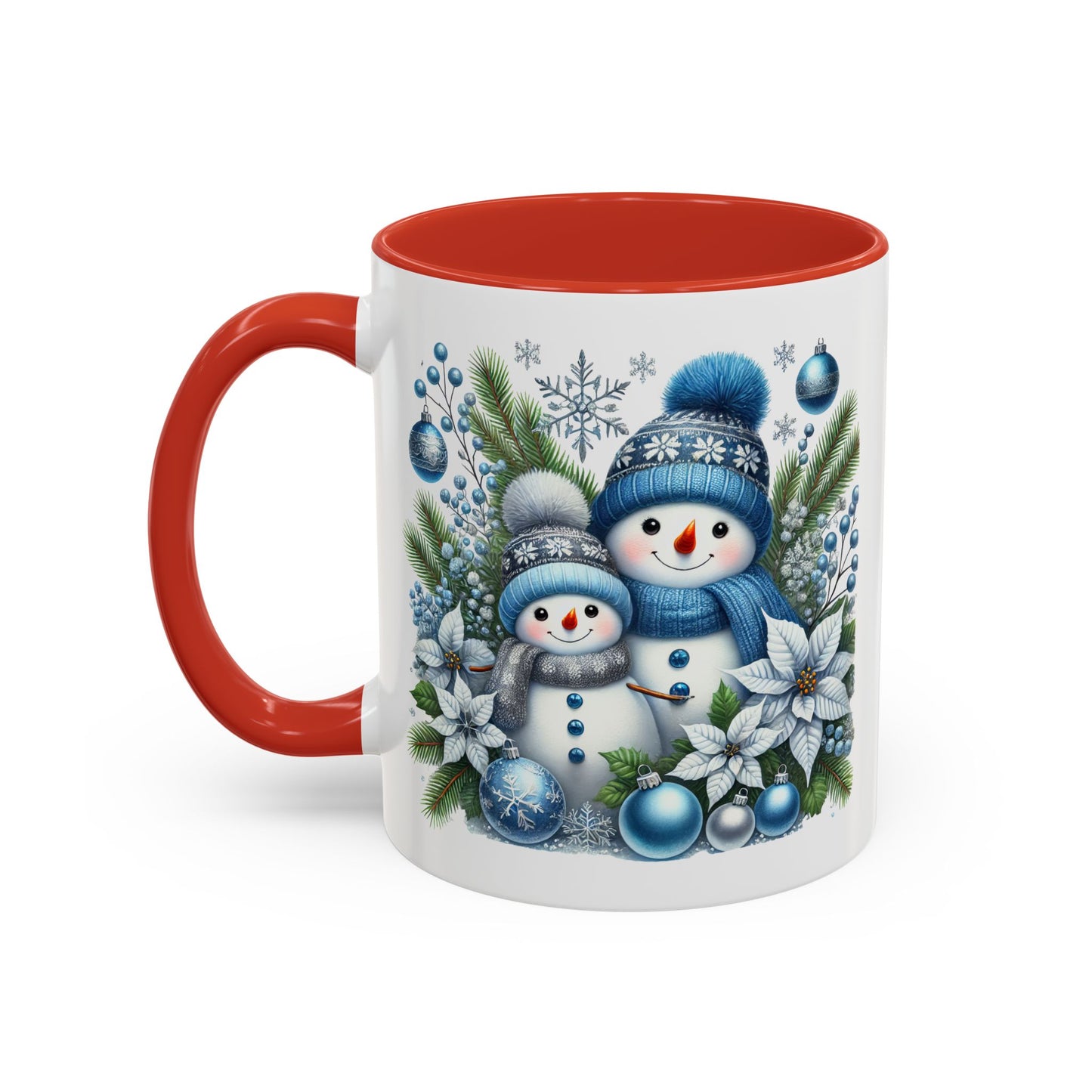 Christmas Mug - Blue Snowman Child
