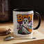 Halloween Mug - Boo! Flying Ghost With Broom
