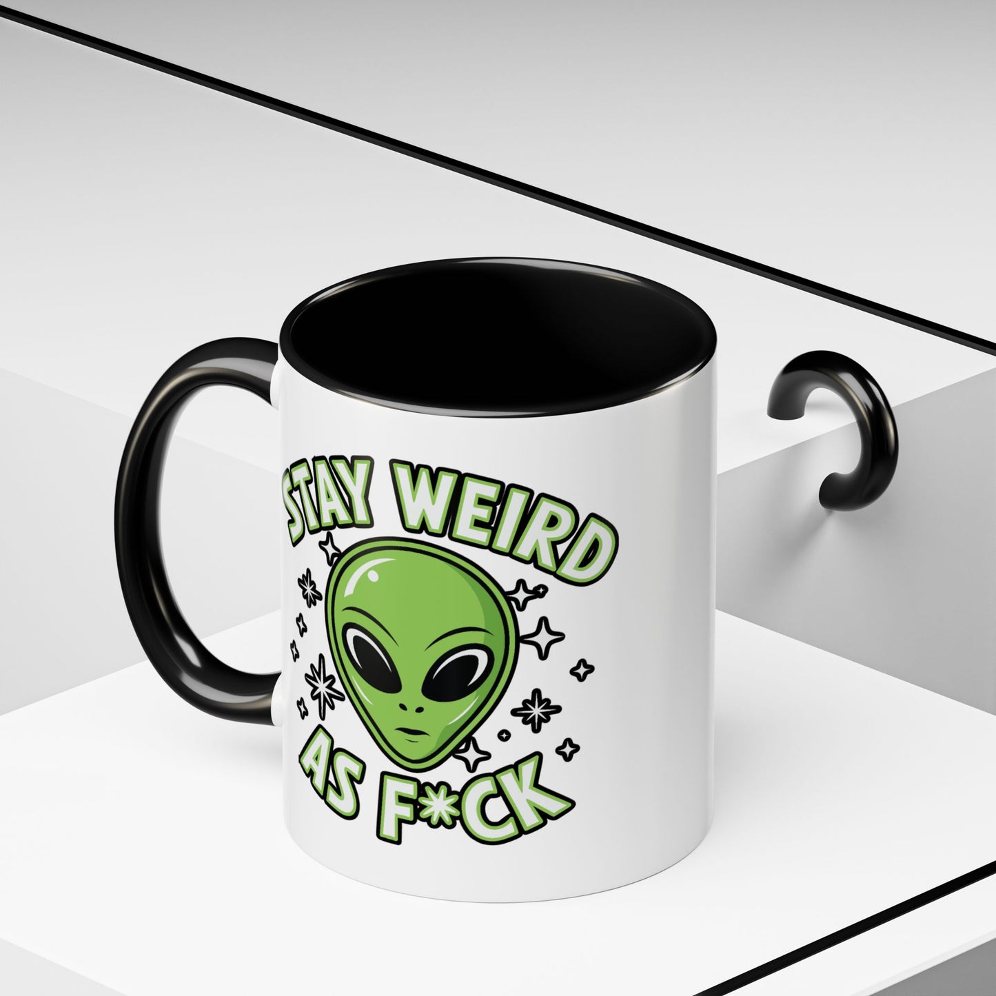 Alien Mug - Stay Weird As F*ck